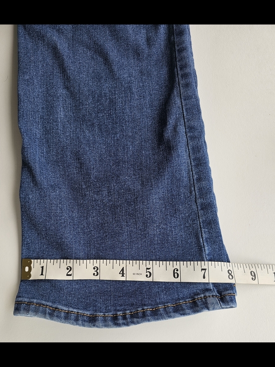 Wallflower Legendary Fit Junior's Medium Blue Boot Cut Jeans - Size 13 - Picture 7 of 9